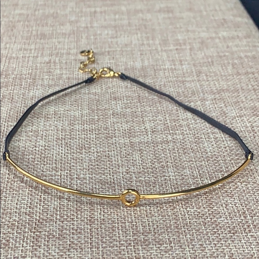 Stella & Dot Gold and Black Choker - Picture 4 of 7